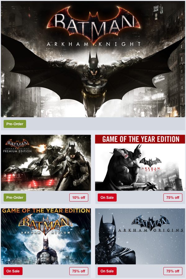 Humble Store Batman Weekend Sale