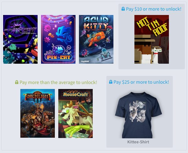 Humble Weekly Bundle Cats, Cats, Cats is Now Live