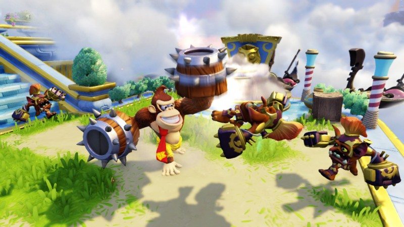E3 2015 Donkey Kong & Bowser Guest Star in Skylanders SuperChargers