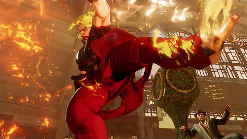 Street Fighter V New Character Ken Added & Playable at Comic-Con