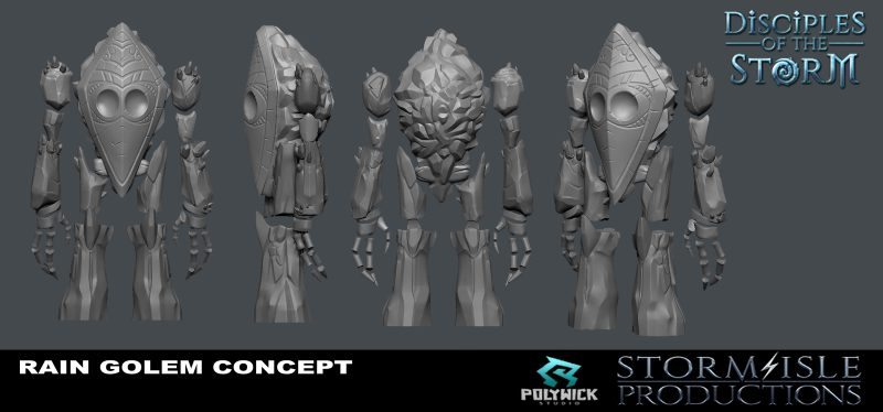Disciples of the Storm Shows Public the Rain Golem