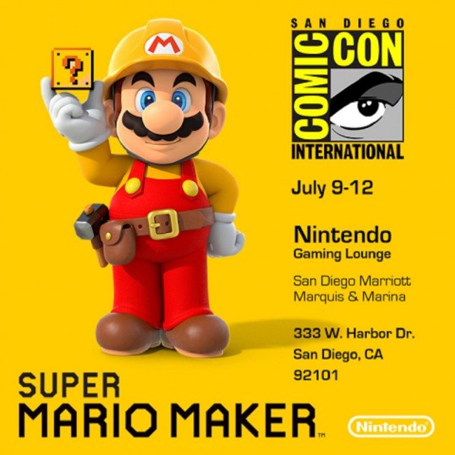 Super Mario Maker, amiibo and Nintendo 3DS Take Center Stage at San Diego Comic-Con