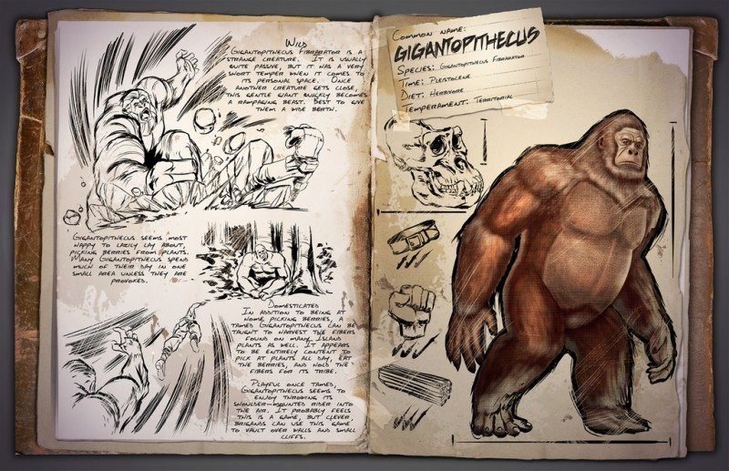 Gigantopithecus Storms into ARK: Survival Evolved
