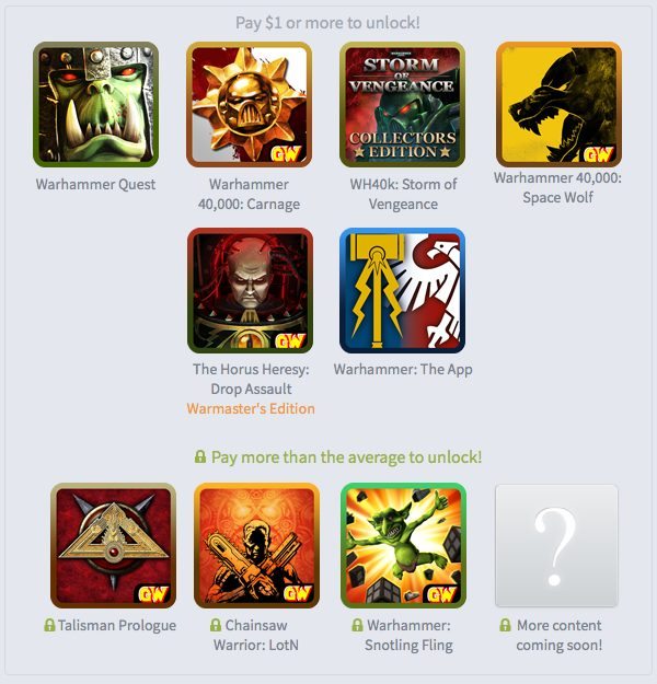Humble Games Workshop Warhammer Mobile Bundle Now Live Gaming Cypher 2