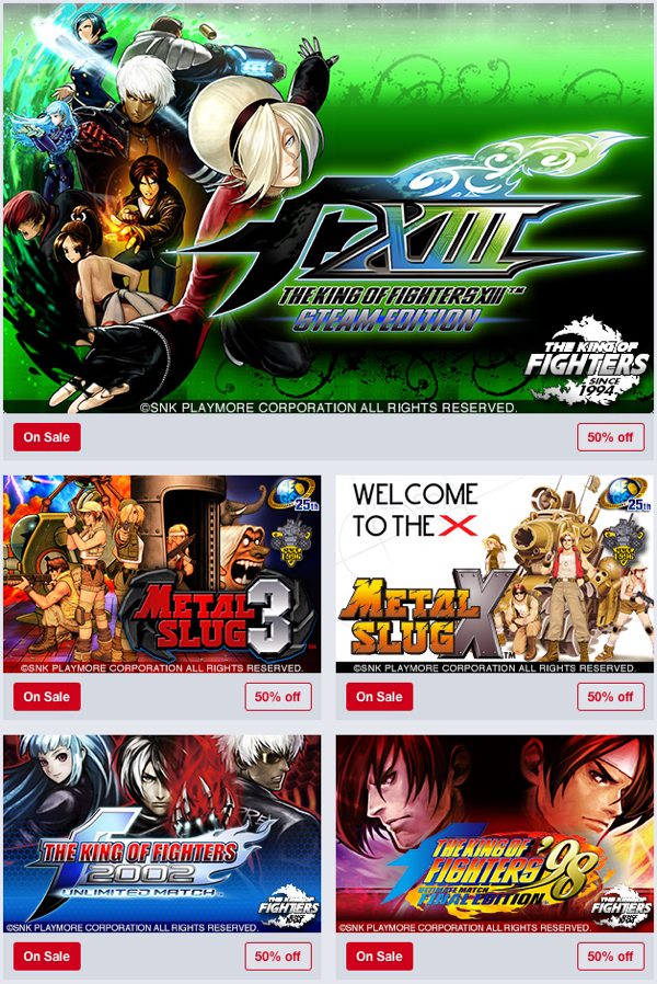 Humble Store SNK Weekend Sale Now Live