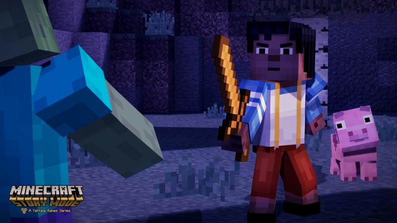 Minecraft: Story Mode - A Telltale Games Series Features Selectable Player Character