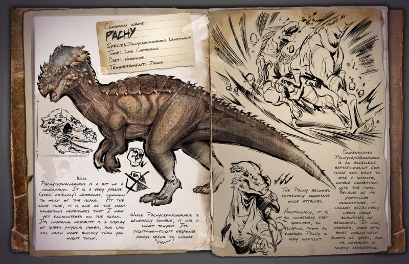 ARK: Survival Evolved New Pachy Blasts Through Enemy Lines