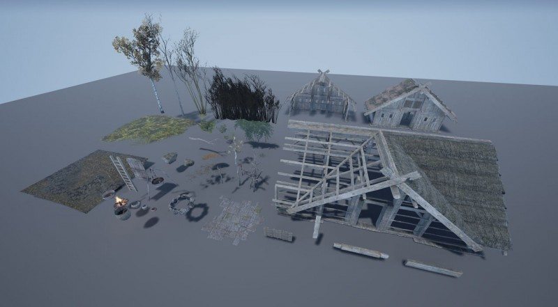 Hellblade New Environment Art Style Test Video
