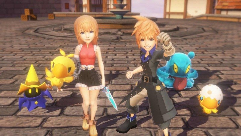 WORLD OF FINAL FANTASY New Screenshots Feature Heroes Reynn and Lann