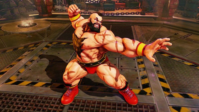 Zangief Piledrives His Way Into Street Fighter V
