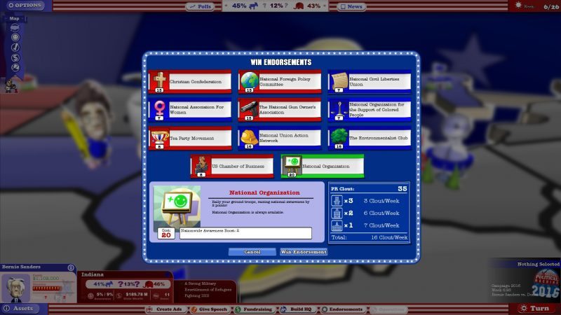 Stardock Releases Popular Political Strategy Game The Political Machine 2016