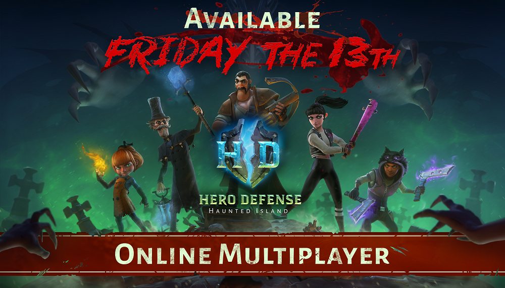 Hero Defense - Haunted Island Multiplayer Update Now Available