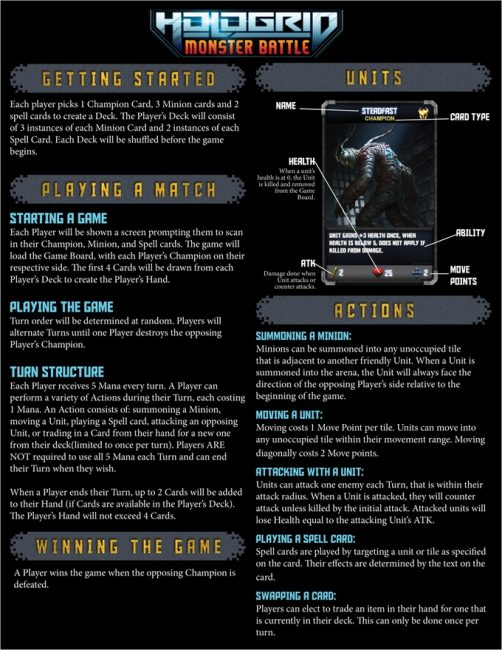 HoloGrid: Monster Battle Raw Gameplay Footage Released, Kickstarter Going Strong