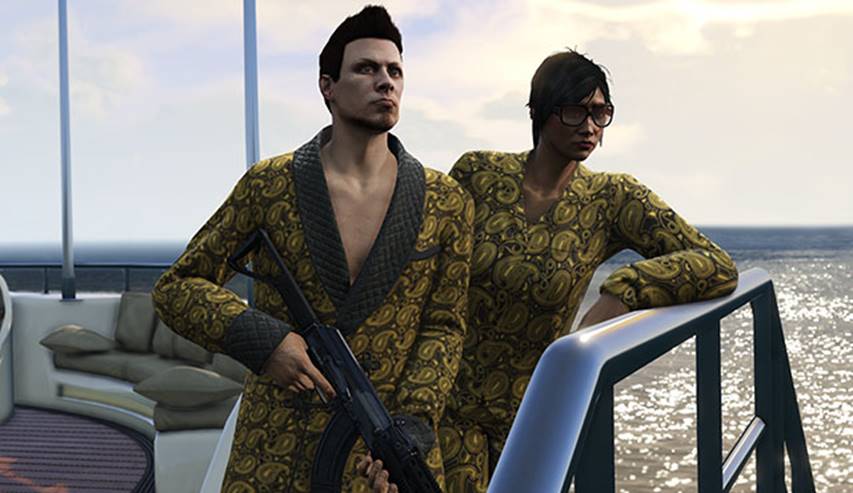 GTA Online Bonuses: Half Off Warehouses & Executive Offices, Unlockable Yellow Swirl Pajamas & Smoking Jacket, Discounts and More