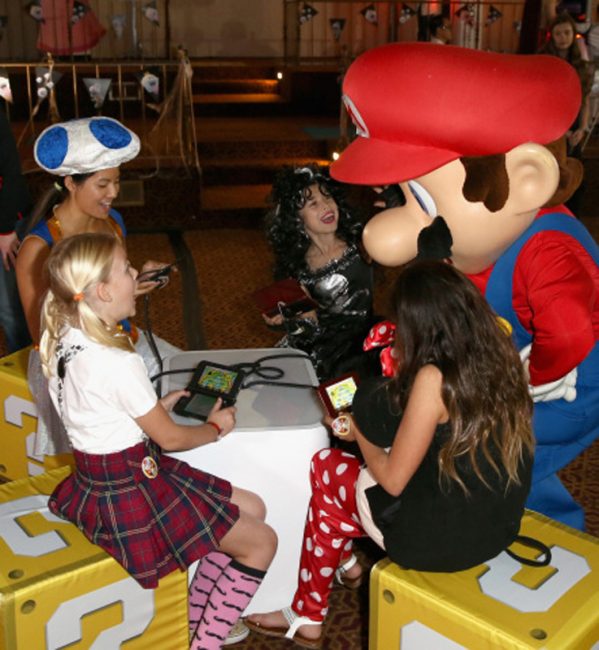 Nintendo Hosts a Mario Party Star Rush Experience at Starlight Children's Foundation's Dream Halloween Event