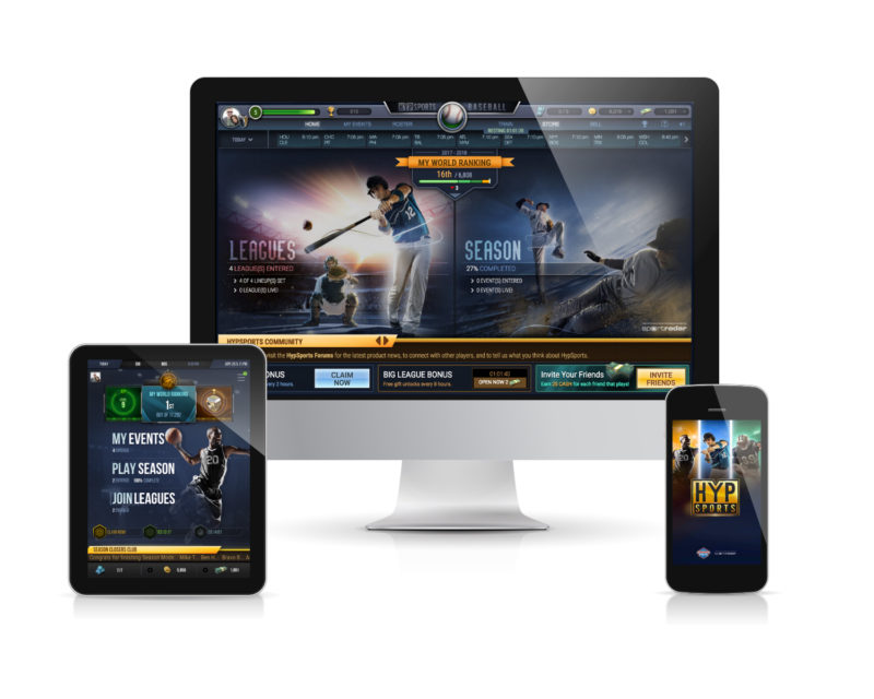 HypSports New Sports & eSports Fantasy Platform Launched by Video Game Industry Veterans