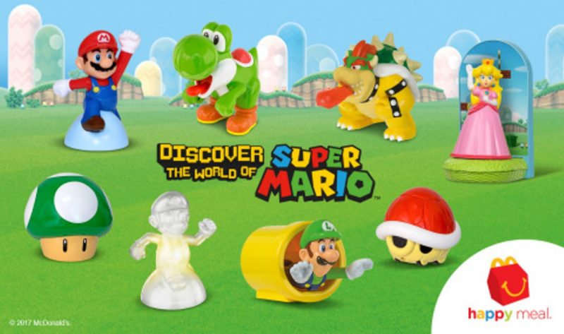 McDonald’s Happy Meals Power Up with Mario and Friends-based Toys