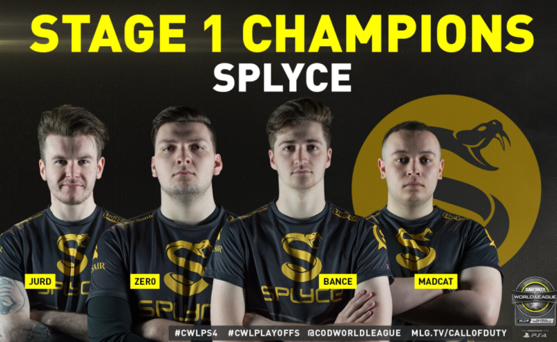 Splyce Triumphs at the Call of Duty World League Global Pro League Stage 1 Playoffs