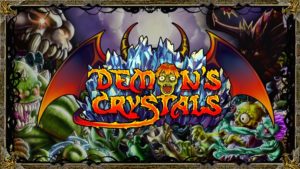 DEMON'S CRYSTALS Frenetic Twin-Stick Shooter Available Now for PS4 and Xbox One