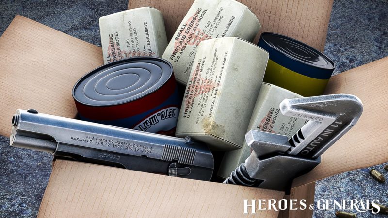 Heroes & Generals Care Package Update Adds Three New Pistols