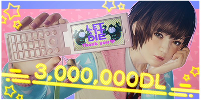 LET IT DIE by by Grasshopper Manufacture Reaches Three Million Maniacs