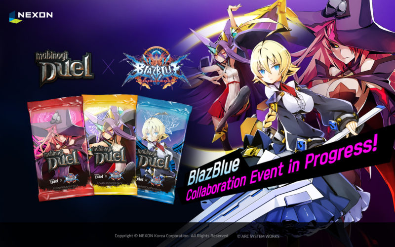 MABINOGI DUEL Tactical Trading Card Game by Nexon Korea Gets New Update Featuring BlazBlue