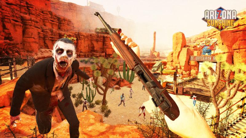 ARIZONA SUNSHINE PlayStation VR Zombie Shooter Reveals Launch Date, New Gameplay Video