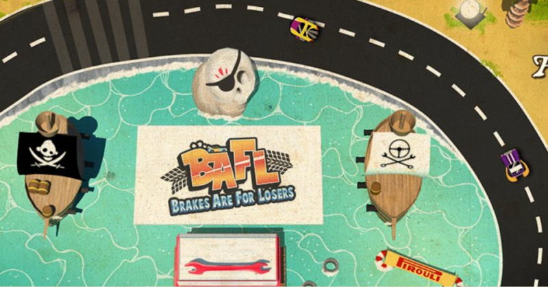 BAFL - Brakes Are For Losers Old School Racing Game Releases E3 Trailer