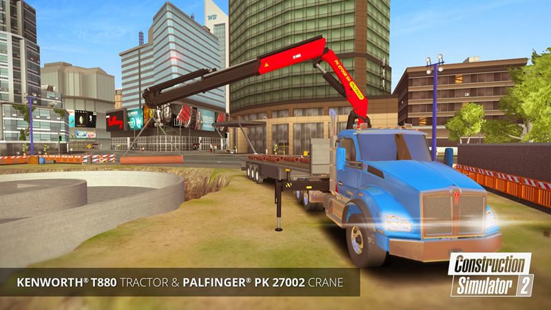 Construction Simulator 2 Now Features Kenworth T880