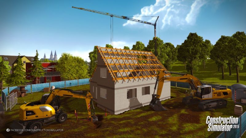 Construction Simulator 2015 Releases Liebherr A 918 DLC and Deluxe Edition