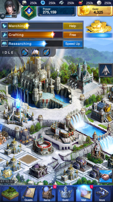 FINAL FANTASY XV: A NEW EMPIRE Mobile Game Released Today