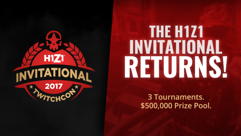 Daybreak Games Hosting 3rd Annual H1Z1 Invitational at TwitchCon 2017