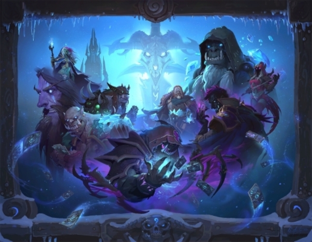 Hearthstone Players Become Knights of the Frozen Throne this August