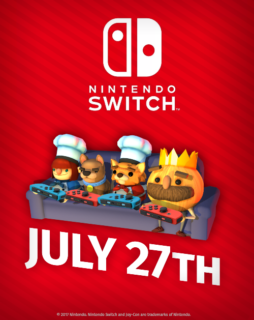 Overcooked: Special Edition Launching on Nintendo Switch July 27
