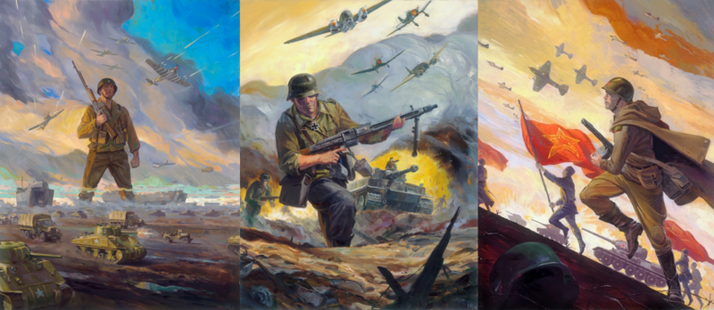 Choose Your Side: Sudden Strike 4 Reversible Cover Art by Game of Thrones Artist Revealed