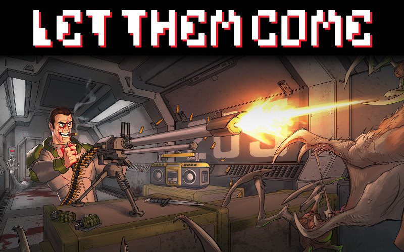 LET THEM COME Frantic Sci-Fi Shoot-em-Up Now Available for Mobile