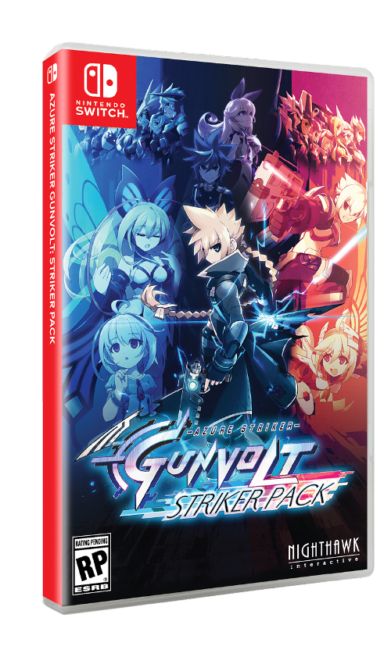 Azure Striker Gunvolt: Striker Pack Available Today at Retail for Nintendo Switch