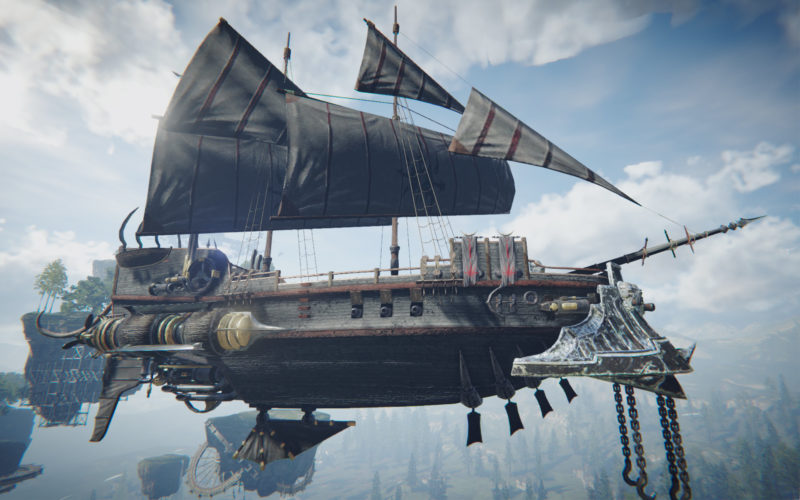 Bluehole Details ASCENT: INFINITE REALM Airships and Weapons