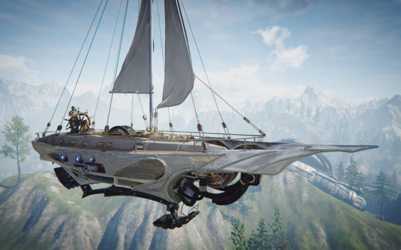 Bluehole Details ASCENT: INFINITE REALM Airships and Weapons