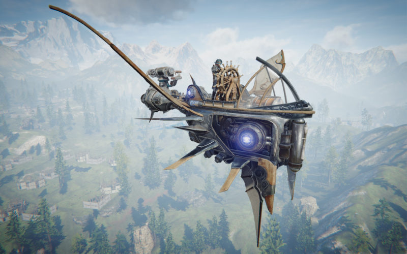 Bluehole Details ASCENT: INFINITE REALM Airships and Weapons