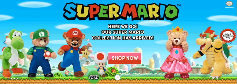 Build-A-Bear Workshop Announces New Licensed Partnership with Nintendo and Unveils Make-Your-Own Super Mario Furry Friends & Accessories