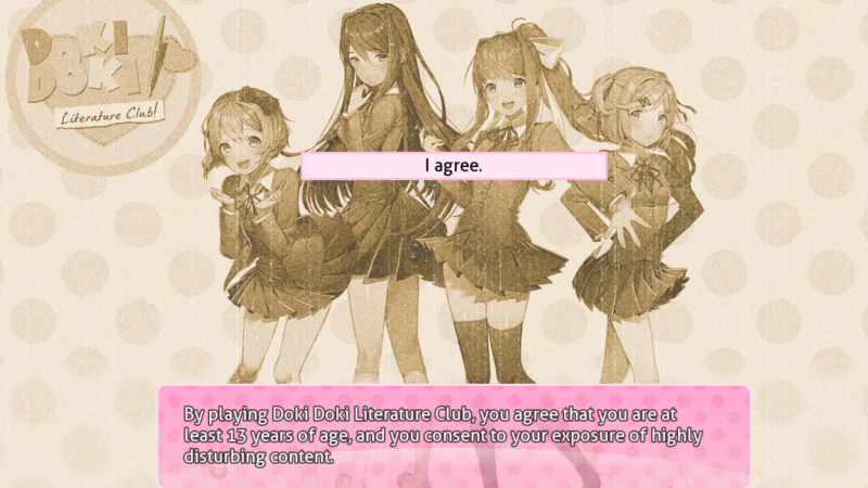 Doki Doki Literature Club! Review for PC