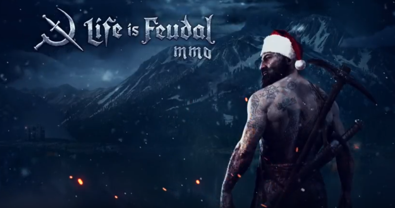 Life is Feudal: MMO New Winter Wonderland Video Lets You Experience the Holidays Feudal-Style