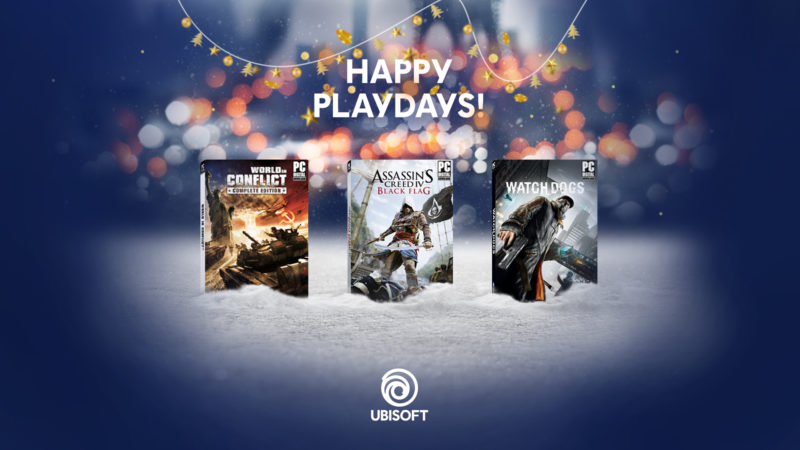 Ubisoft Extends its Happy Playdays Offering Players Free Digital PC Games
