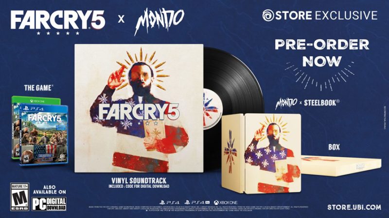 Far Cry 5 x Mondo Limited Edition Available Now for Pre-order in Ubisoft Store