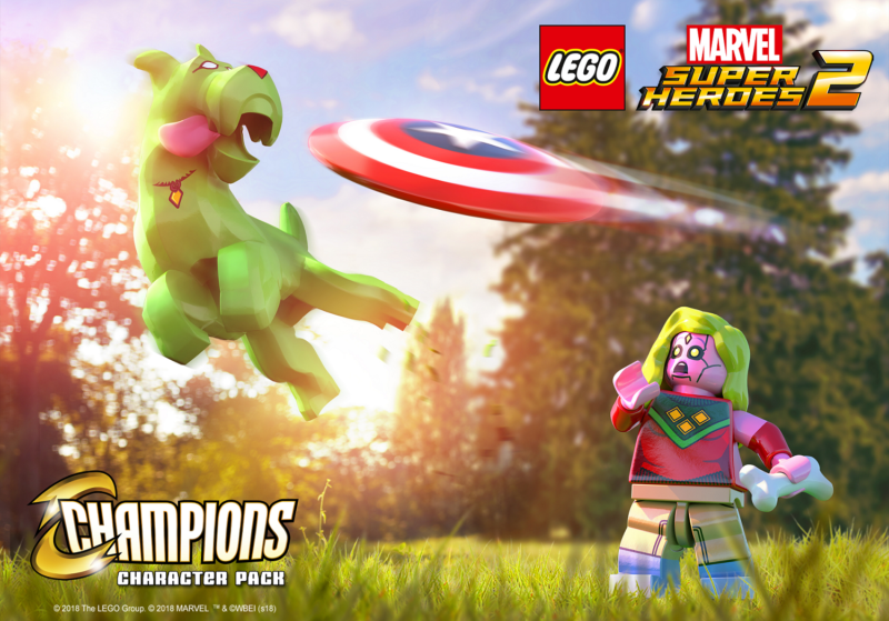 LEGO Marvel Super Heroes 2 Reveals Champions DLC Character Pack