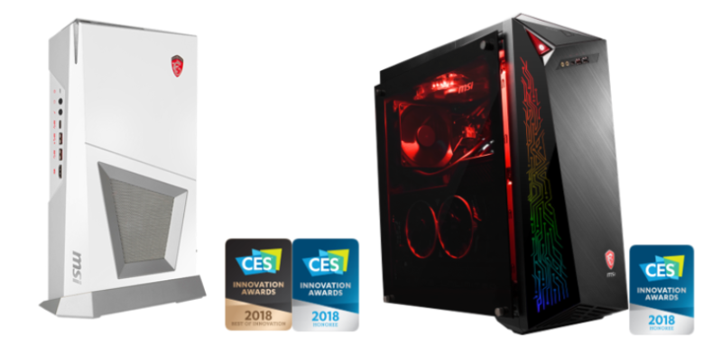 MSI Brings Award-Winning Innovations to CES 2018