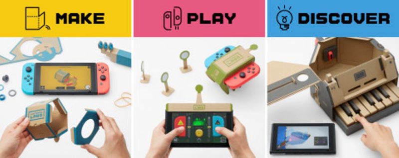Nintendo Labo Combines the Magic of Nintendo Switch with the Fun of DIY Creations
