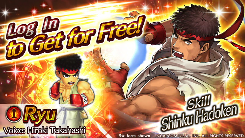 Valkyrie Connect Fantasy RPG Collabs with Street Fighter Series