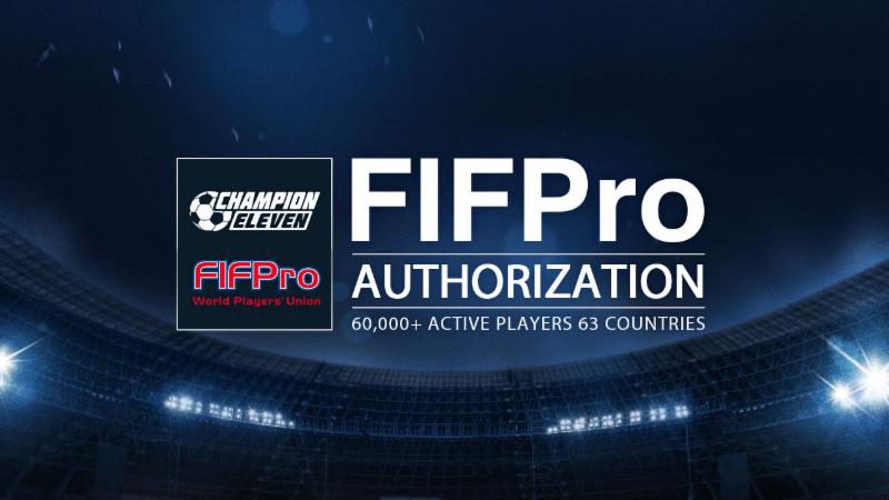 CHAMPION ELEVEN FIFPro-Authorized Mobile Game Announced by MeoGames